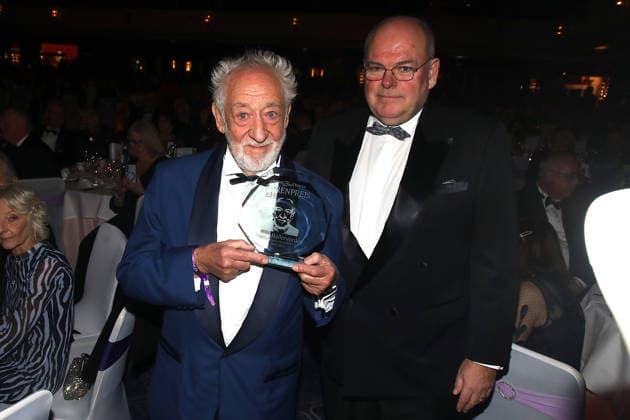 Presentation of the Honorary Award of the Berlin Press Ball for Press and Freedom of Expression Berlin, 24 01 2026 Dieter Hallervorden and Walter Kohl at the presentation of the Honorary Award of the Berlin Press Ball for Press and Freedom of Expression at the Hotel JW Marriott in Berlin Berlin Copyright: xMatthiasxGränzdörferx