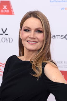 Martina Hill portraits at the 50 GERMAN FILMBALL at the Hotel Bayerischer Hof in Munich on 24 01 2026