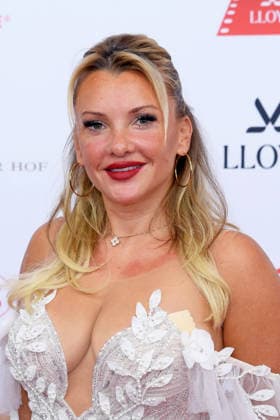 Evelyn Burdecki portraits at the 50 GERMAN FILMBALL at the Hotel Bayerischer Hof in Munich on 24 01 2026