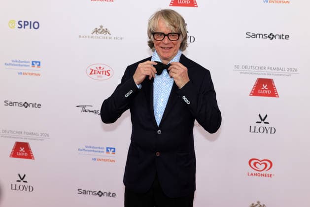 German Film Ball 2026 Cabaret artist, writer, film and theater director and actor on the red carpet 50 German Film Ball 2026 on 24 01 2026 at the Hotel Bayerischer Hof in Munich Bavaria, Germany