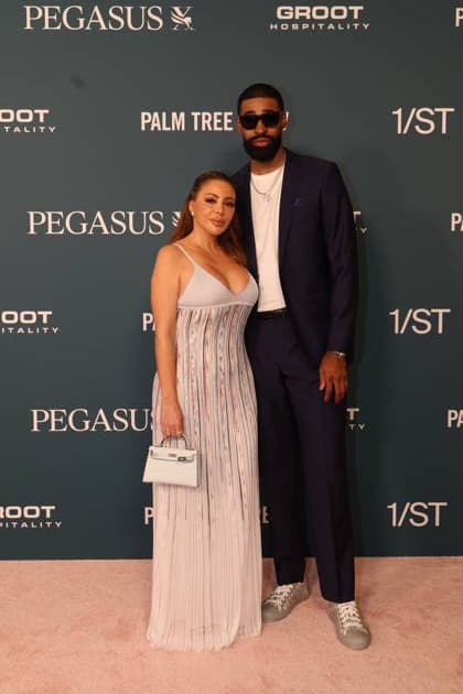HALLANDALE, FLORIDA - JANUARY 24: Larsa Pippen and Jeff Coby attends the Pegasus World Cup at Gulfstream Park on January 24, 2026 in Hallandale, Florida. People: Larsa Pippen and Jeff Coby Copyright: xhoome.com MediaPunchx