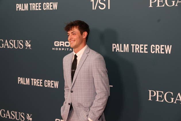 HALLANDALE, FLORIDA - JANUARY 24: Griffin Johnson and Macy Broyles attends the Pegasus World Cup at Gulfstream Park on January 24, 2026 in Hallandale, Florida. People: Griffin Johnson and Macy Broyles Copyright: xhoome.com MediaPunchx