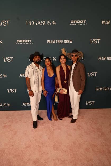 HALLANDALE, FLORIDA - JANUARY 24: Compton Cowboys attends the Pegasus World Cup at Gulfstream Park on January 24, 2026 in Hallandale, Florida. People: Compton Cowboys Copyright: xhoome.com MediaPunchx