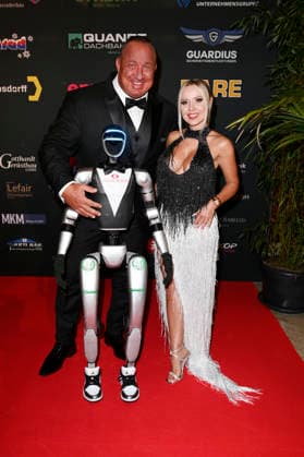 Markus Rühl with his wife Alicja Krafczyk at the Berlin 2026 Press Ball at the JW Marriott Hotel Berlin, 24 01 2026 Foto:xN.xKubelkax xFuturexImagex presseball_6106