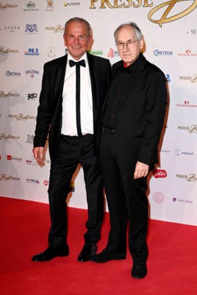 Mario Koss and Gerard Biard at the Berlin 2026 Press Ball at the JW Marriott Hotel Berlin, 24 01 2026 Foto:xN.xKubelkax xFuturexImagex presseball_6107