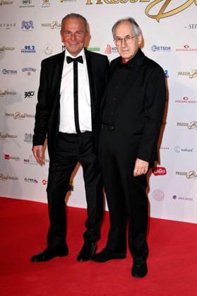 Mario Koss and Gerard Biard at the Berlin 2026 Press Ball at the JW Marriott Hotel Berlin, 24 01 2026 Foto:xN.xKubelkax xFuturexImagex presseball_6108
