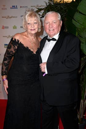 Ulli Wegner with his wife Margret Wegner at the Berlin 2026 Press Ball at the JW Marriott Hotel Berlin, 24 01 2026 Foto:xN.xKubelkax xFuturexImagex presseball_6111