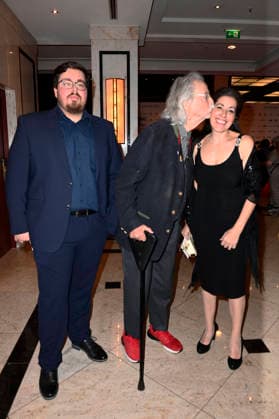 Jean Pütz with wife Anna Pütz and son Jean Pütz jr at the Press Ball Berlin 2026 at the JW Marriott Hotel Berlin, 24 01 2026 Foto:xN.xKubelkax xFuturexImagex presseball_6114