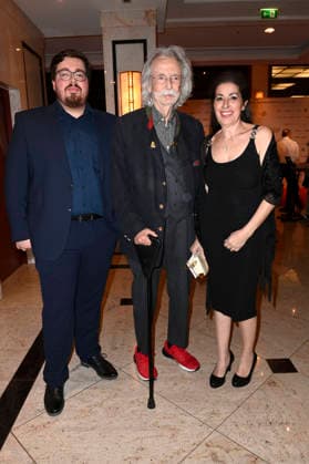 Jean Pütz with wife Anna Pütz and son Jean Pütz jr at the Press Ball Berlin 2026 at the JW Marriott Hotel Berlin, 24 01 2026 Foto:xN.xKubelkax xFuturexImagex presseball_6115