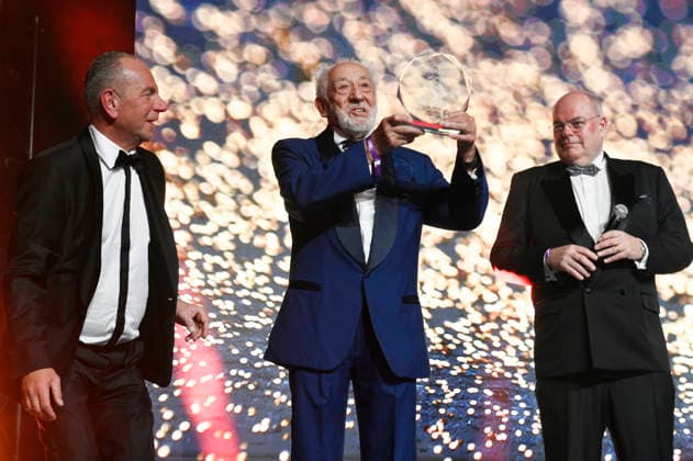 Mario Koss, Dieter Hallervorden and Walter Kohl at the Press Ball Berlin 2026 at the JW Marriott Hotel Berlin, 24 01 2026 Foto:xN.xKubelkax xFuturexImagex presseball_6125