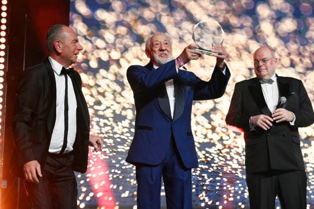 Mario Koss, Dieter Hallervorden and Walter Kohl at the Press Ball Berlin 2026 at the JW Marriott Hotel Berlin, 24 01 2026 Foto:xN.xKubelkax xFuturexImagex presseball_6126