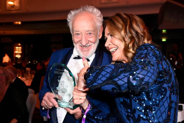 Dieter Hallervorden with his wife Christiane Zander at the Press Ball Berlin 2026 at the JW Marriott Hotel Berlin, 24 01 2026 Foto:xN.xKubelkax xFuturexImagex presseball_6131