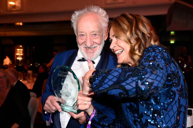Dieter Hallervorden with his wife Christiane Zander at the Press Ball Berlin 2026 at the JW Marriott Hotel Berlin, 24 01 2026 Foto:xN.xKubelkax xFuturexImagex presseball_6132