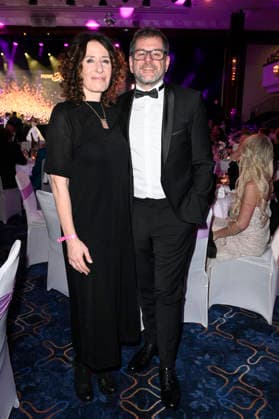 Bettina Jarasch and Werner Graf at the Berlin 2026 Press Ball at the JW Marriott Hotel Berlin, 24 01 2026 Foto:xN.xKubelkax xFuturexImagex presseball_6143