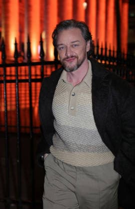 Hermes menswear ready to wear Fall Winter 2026 fashion show at Paris Fashion Week Defile pret a porter homme Automne Hiver 2026 de Hermes pendant la semaine de la mode a Paris James McAvoy 452478 2026 01 24 Paris France  Copyright: xJasminexAissaouix xStarfacex STAR_452478_023