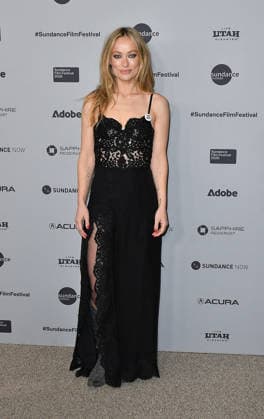 2026 Sundance Film Festival - The Invite Premiere Olivia Wilde, wearing Ice Out Pin attends the The Invite Premiere during the 2026 Sundance Film Festival at Eccles Center Theater on January 24, 2026 in Park City, Utah. Park City Eccles Theatre Utah United States of America Copyright: xCxFlanigan imageSPACEx