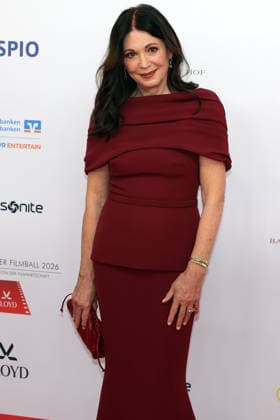 German Film Ball 2026 Iris Berben German actress and voice actress on the red carpet 50 German Film Ball 2026 on 24 01 2026 at the Hotel Bayerischer Hof in Munich Bavaria, Germany