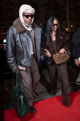 Rihanna and her partner A AP Rocky went to dinner at the Plaza Athénée in Paris on January 24, 2026 Yehiel Chekroune Bestimage Rihanna and her partner A AP Rocky went to dinner at the Plaza Athénée in Paris on January 24, 2026 Paris France  Copyright: xYehielxChekrounex xBestimagexYehielxChekrounex xBestimagex