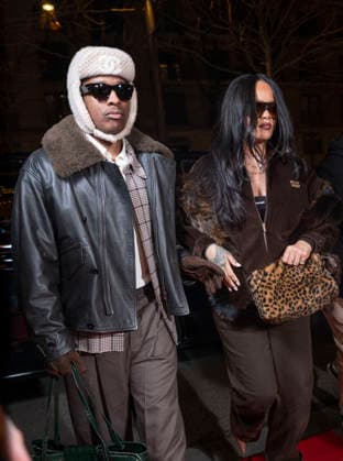 Rihanna and her partner A AP Rocky went to dinner at the Plaza Athénée in Paris on January 24, 2026 Yehiel Chekroune Bestimage Rihanna and her partner A AP Rocky went to dinner at the Plaza Athénée in Paris on January 24, 2026 Paris France  Copyright: xYehielxChekrounex xBestimagexYehielxChekrounex xBestimagex
