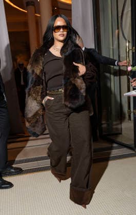 Rihanna and her partner A AP Rocky went to dinner at the Plaza Athénée in Paris on January 24, 2026 Yehiel Chekroune Bestimage Rihanna and her partner A AP Rocky went to dinner at the Plaza Athénée in Paris on January 24, 2026 Paris France  Copyright: xYehielxChekrounex xBestimagexYehielxChekrounex xBestimagex