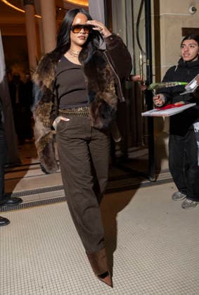 Rihanna and her partner A AP Rocky went to dinner at the Plaza Athénée in Paris on January 24, 2026 Yehiel Chekroune Bestimage Rihanna and her partner A AP Rocky went to dinner at the Plaza Athénée in Paris on January 24, 2026 Paris France  Copyright: xYehielxChekrounex xBestimagexYehielxChekrounex xBestimagex