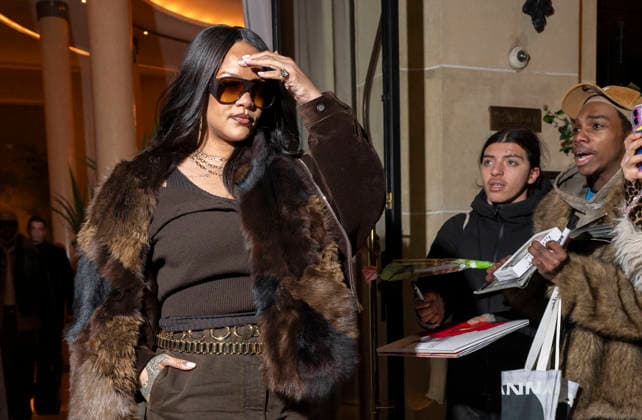 Rihanna and her partner A AP Rocky went to dinner at the Plaza Athénée in Paris on January 24, 2026 Yehiel Chekroune Bestimage Rihanna and her partner A AP Rocky went to dinner at the Plaza Athénée in Paris on January 24, 2026 Paris France  Copyright: xYehielxChekrounex xBestimagexYehielxChekrounex xBestimagex