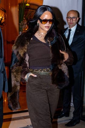 Rihanna and her partner A AP Rocky went to dinner at the Plaza Athénée in Paris on January 24, 2026 Yehiel Chekroune Bestimage Rihanna and her partner A AP Rocky went to dinner at the Plaza Athénée in Paris on January 24, 2026 Paris France  Copyright: xYehielxChekrounex xBestimagexYehielxChekrounex xBestimagex