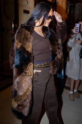 Rihanna and her partner A AP Rocky went to dinner at the Plaza Athénée in Paris on January 24, 2026 Yehiel Chekroune Bestimage Rihanna and her partner A AP Rocky went to dinner at the Plaza Athénée in Paris on January 24, 2026 Paris France  Copyright: xYehielxChekrounex xBestimagexYehielxChekrounex xBestimagex