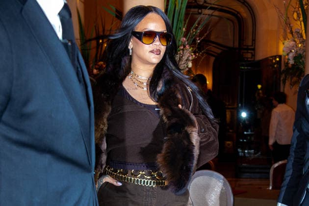 Rihanna and her partner A AP Rocky went to dinner at the Plaza Athénée in Paris on January 24, 2026 Yehiel Chekroune Bestimage Rihanna and her partner A AP Rocky went to dinner at the Plaza Athénée in Paris on January 24, 2026 Paris France  Copyright: xYehielxChekrounex xBestimagexYehielxChekrounex xBestimagex