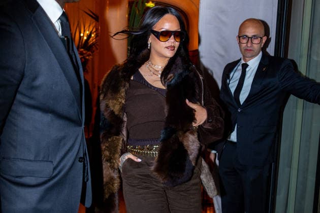 Rihanna and her partner A AP Rocky went to dinner at the Plaza Athénée in Paris on January 24, 2026 Yehiel Chekroune Bestimage Rihanna and her partner A AP Rocky went to dinner at the Plaza Athénée in Paris on January 24, 2026 Paris France  Copyright: xYehielxChekrounex xBestimagexYehielxChekrounex xBestimagex