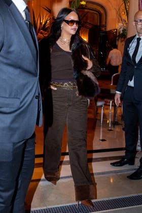 Rihanna and her partner A AP Rocky went to dinner at the Plaza Athénée in Paris on January 24, 2026 Yehiel Chekroune Bestimage Rihanna and her partner A AP Rocky went to dinner at the Plaza Athénée in Paris on January 24, 2026 Paris France  Copyright: xYehielxChekrounex xBestimagexYehielxChekrounex xBestimagex