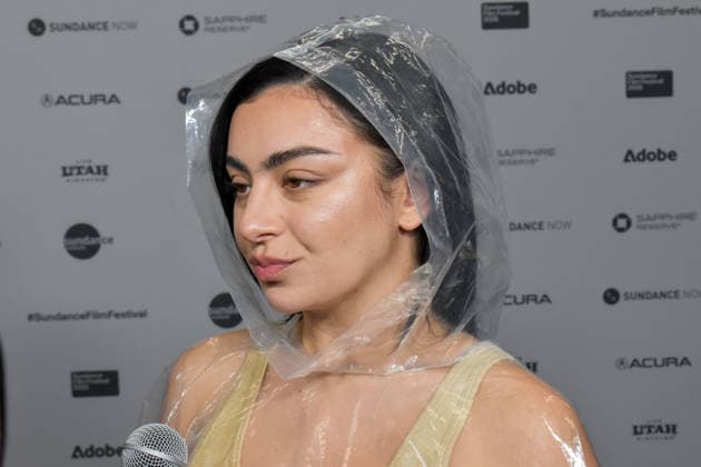 British actress Charli XCX attends the presentation of The Gallerist at the Sundance Film Festival in Park City, United States, 24 January 2026 (issued 25 January 2026). Sundance Film Festival in Park City !ACHTUNG: NUR REDAKTIONELLE NUTZUNG!  Copyright: xMONICAxRUBALCAVAx GRAF5071 20260125-55019171158_1