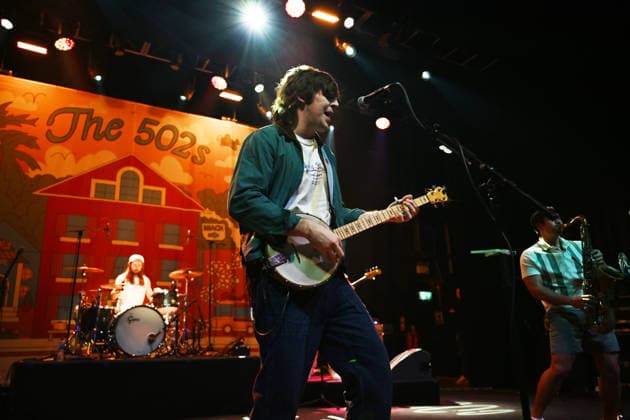 The 502s performing at the Forum in London LONDON, ENGLAND - JANUARY 24: Eddie Isola of ˜The 502s™ performing at the Forum on January 24, 2026 in London, England. CAP MAR MAR Great Britain Copyright: xMartinxHarris CapitalxPicturesx