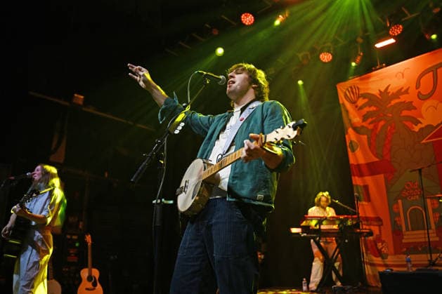 The 502s performing at the Forum in London LONDON, ENGLAND - JANUARY 24: Eddie Isola of ˜The 502s™ performing at the Forum on January 24, 2026 in London, England. CAP MAR MAR Great Britain Copyright: xMartinxHarris CapitalxPicturesx