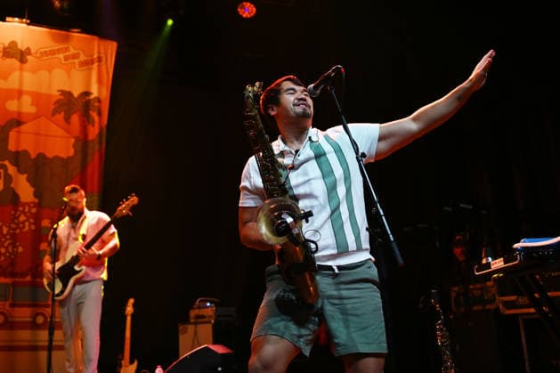 The 502s performing at the Forum in London LONDON, ENGLAND - JANUARY 24: Joe Capati of ˜The 502s™ performing at the Forum on January 24, 2026 in London, England. CAP MAR MAR Great Britain Copyright: xMartinxHarris CapitalxPicturesx