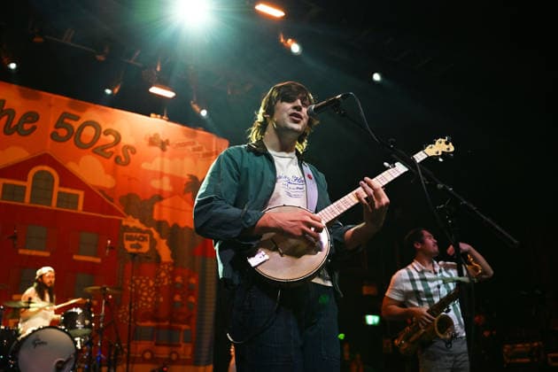 The 502s performing at the Forum in London LONDON, ENGLAND - JANUARY 24: Eddie Isola of ˜The 502s™ performing at the Forum on January 24, 2026 in London, England. CAP MAR MAR Great Britain Copyright: xMartinxHarris CapitalxPicturesx