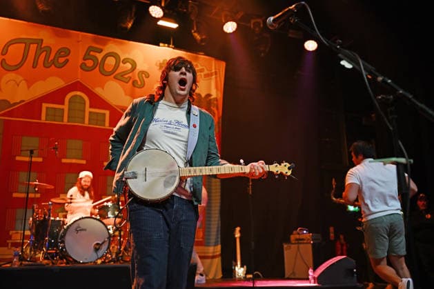 The 502s performing at the Forum in London LONDON, ENGLAND - JANUARY 24: Eddie Isola of ˜The 502s™ performing at the Forum on January 24, 2026 in London, England. CAP MAR MAR Great Britain Copyright: xMartinxHarris CapitalxPicturesx