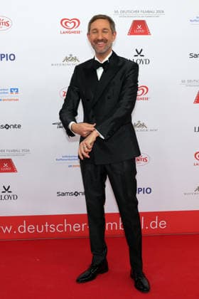 German Film Ball 2026 Daniel Boschi Boschmann German TV presenter on the red carpet 50 German Film Ball 2026 on 24 01 2026 at the Hotel Bayerischer Hof in Munich Bavaria, Germany
