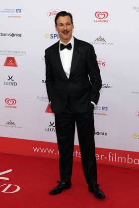 German Film Ball 2026 Florian David Fitz German actor, screenwriter and film director on the red carpet 50 German Film Ball 2026 on 24 01 2026 at Hotel Bayerischer Hof in Munich Bavaria, Germany