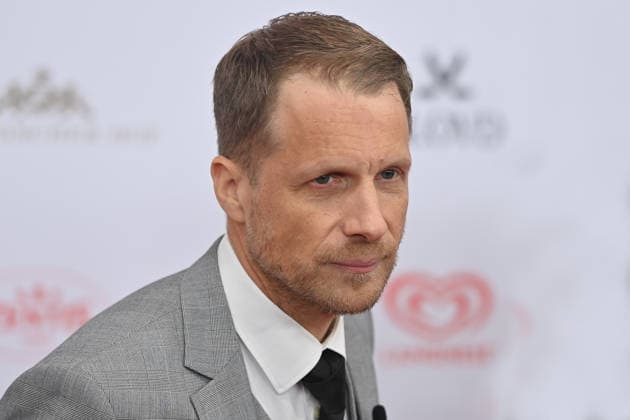 Oliver POCHER Presenter,Coemdian , single picture,cropped single motif,portrait,portrait,portrait 50 German Film Ball, Red Carpet, Red Carpet, on 24 01 2026 at the H o t e l B a y e r i s c h e r H o f, M u e n c h e n