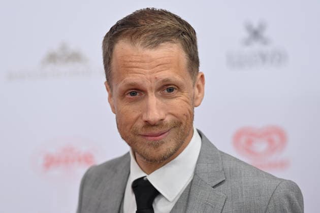 Oliver POCHER Presenter,Coemdian , single picture,cropped single motif,portrait,portrait,portrait 50 German Film Ball, Red Carpet, Red Carpet, on 24 01 2026 at the H o t e l B a y e r i s c h e r H o f, M u e n c h e n