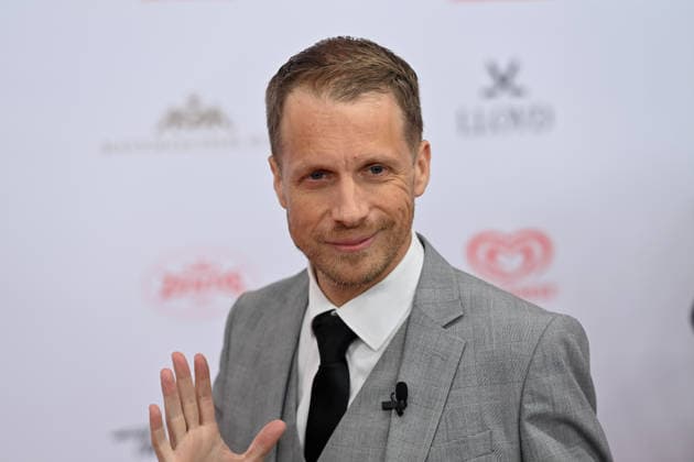 Oliver POCHER Presenter,Coemdian , single picture,cropped single motif,portrait,portrait,portrait 50 German Film Ball, Red Carpet, Red Carpet, on 24 01 2026 at the H o t e l B a y e r i s c h e r H o f, M u e n c h e n