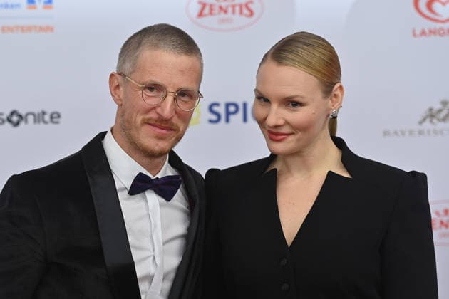 Golo EULER Actor , Rosalie Thomass Actress , 50 German Film Ball, Red Carpet, on 24 01 2026 at the H o t e l B a y e r i s h o f, M u e n c h e n