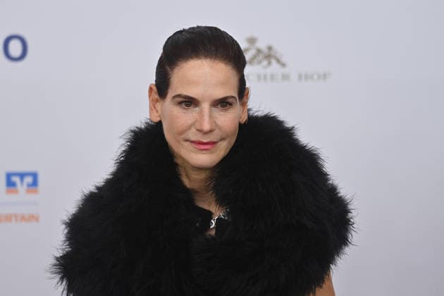 Bibiana BEGLAU Actress single picture,cropped single motif,portrait,portrait 50 German Film Ball, Red Carpet,Red Carpet, on 24 01 2026 at the H o t e l B a y e r i s h o f, M u e n c h e n