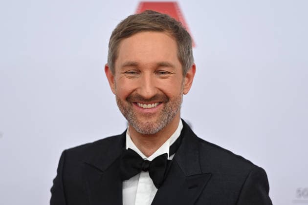 Daniel Boschmann presenter, single picture, cropped single motif, portrait, portrait 50 German Film Ball, red carpet, red carpet, on 24 01 2026 at the H o t e l B a y e r i s c h e r H o f, M u e n c h e n