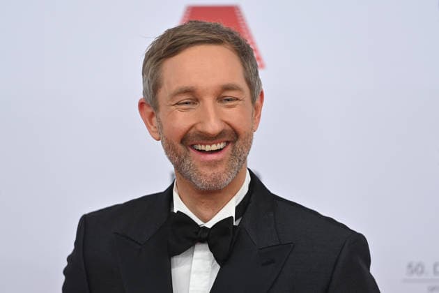 Daniel Boschmann presenter, single picture, cropped single motif, portrait, portrait 50 German Film Ball, red carpet, red carpet, on 24 01 2026 at the H o t e l B a y e r i s c h e r H o f, M u e n c h e n