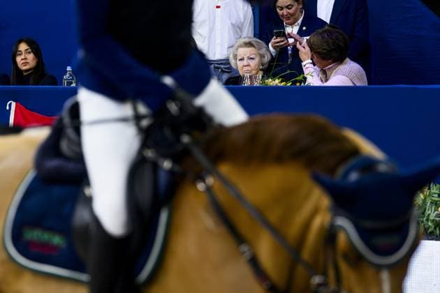 Amsterdam, The Netherlands, 2026-01-24 21:00:09 AMSTERDAM, January 24, 2026, RAI Princess Beratrix and Princess Margarita at Jumping Amsterdam 2025. For four days, RAI Amsterdam will be all about top-level sport, entertainment, and atmosphere. PHOTO: NLBeeld Patrick van Emst Credit: NL Beeld Patrick van Emst  Copyright: xx x