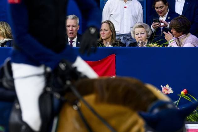 Amsterdam, The Netherlands, 2026-01-24 21:00:09 AMSTERDAM, January 24, 2026, RAI Princess Beratrix and Princess Margarita at Jumping Amsterdam 2025. For four days, RAI Amsterdam will be all about top-level sport, entertainment, and atmosphere. PHOTO: NLBeeld Patrick van Emst Credit: NL Beeld Patrick van Emst  Copyright: xx x