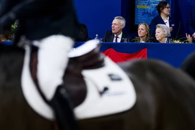 Amsterdam, The Netherlands, 2026-01-24 21:02:40 AMSTERDAM, January 24, 2026, RAI Princess Beratrix and Princess Margarita at Jumping Amsterdam 2025. For four days, RAI Amsterdam will be all about top-level sport, entertainment, and atmosphere. PHOTO: NLBeeld Patrick van Emst Credit: NL Beeld Patrick van Emst  Copyright: xx x