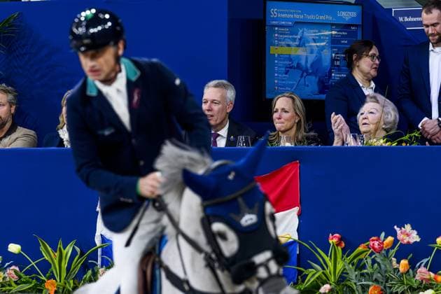 Amsterdam, The Netherlands, 2026-01-24 21:02:46 AMSTERDAM, January 24, 2026, RAI Princess Beratrix and Princess Margarita at Jumping Amsterdam 2025. For four days, RAI Amsterdam will be all about top-level sport, entertainment, and atmosphere. PHOTO: NLBeeld Patrick van Emst Credit: NL Beeld Patrick van Emst  Copyright: xx x